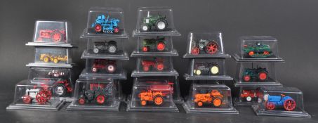 COLLECTION OF HACHETTE 1/43 SCALE DIECAST MODEL TRACTORS
