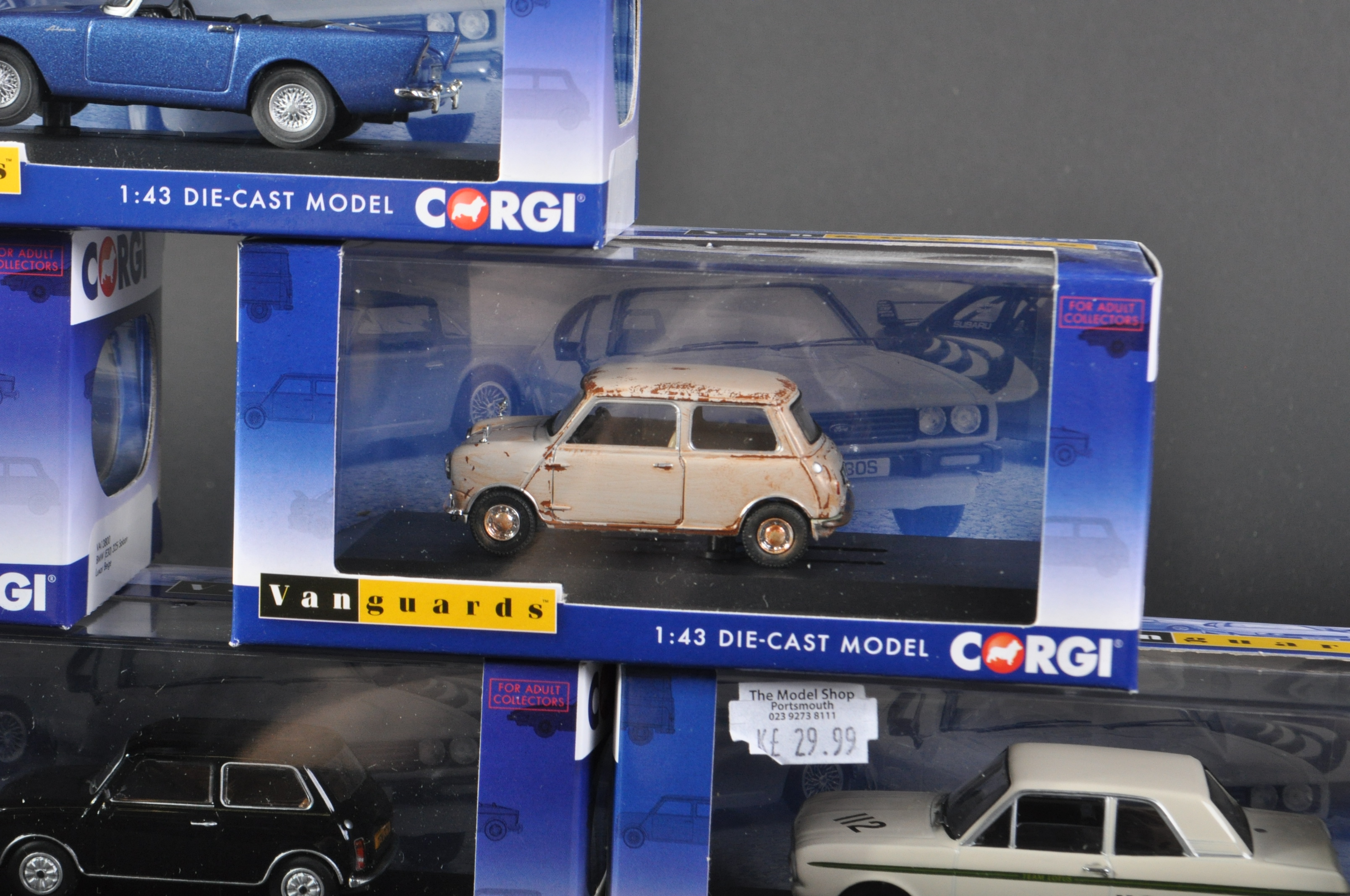 COLLECTION OF CORGI VANGUARDS 1/43 SCALE DIECAST MODEL CARS - Image 4 of 6