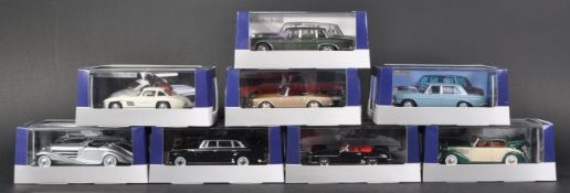 COLLECTION OF ATLAS EDITIONS DIECAST MERCEDES-BENZ MODELS