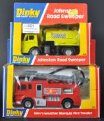 TWO VINTAGE DINKY TOYS BOXED DIECAST MODEL VEHICLES