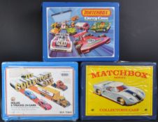 COLLECTION OF VINTAGE MATCHBOX DIECAST VINYL CARRY CASES