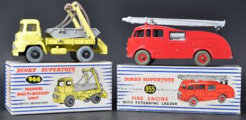 TWO VINTAGE DINKY TOYS DIECAST MODELS