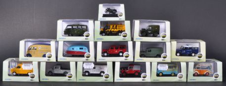 COLLECTION OF ASSORTED OXFORD DIECAST 1/76 SCALE MODEL CARS