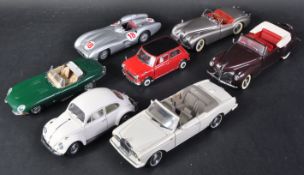 COLLECTION OF FRANKLIN MINT DIECAST MODEL CARS