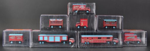 COLLECTION OF OXFORD DIECAST CHIPPERFIELDS CIRCUS MODELS