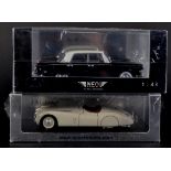 TWO 1/43 SCALE PRECISION DIECAST MODEL CARS