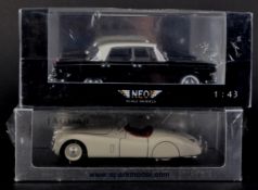 TWO 1/43 SCALE PRECISION DIECAST MODEL CARS