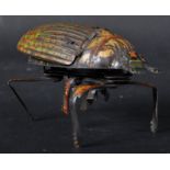 VINTAGE GERMAN TINPLATE MECHANICAL CLOCKWORK BEETLE