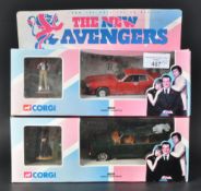 TWO CORGI ' THE NEW AVENGERS ' DIECAST MODEL CAR SETS