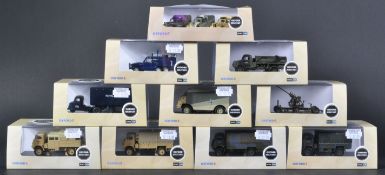 COLLECTION OF ASSORTED OXFORD DIECAST 1/76 SCALE MILITARY MODELS