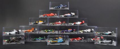 COLLECTION OF F1 FORMULA ONE GRAND PRIX DIECAST MODEL CARS