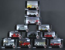 COLLECTION OF 1/76 SCALE OXFORD DIECAST FIRE RESCUE VEHICLES