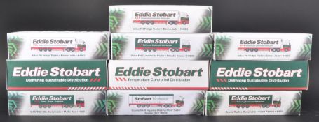 COLLECTION OF ATLAS EDITIONS DIECAST EDDIE STOBART MODELS