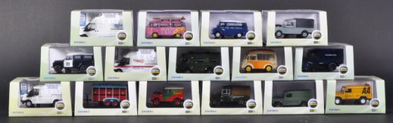 COLLECTION OF ASSORTED OXFORD DIECAST 1/76 SCALE MODEL CARS