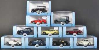 COLLECTION OF ASSORTED OXFORD DIECAST 1/43 SCALE MODEL CARS