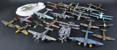 COLLECTION OF ASSORTED CORGI AVIATION DIECAST MODEL PLANES