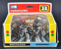 VINTAGE BRITAINS DIECAST SPEEDYWAY MOTORCYCLES