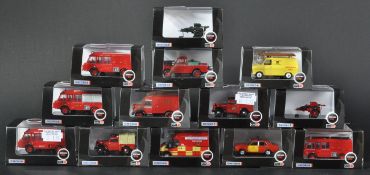 COLLECTION OF OXFORD DIECAST 1/76 SCALE FIRE AND RESCUE MODELS