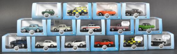 COLLECTION OF ASSORTED OXFORD DIECAST 1/76 SCALE MODEL CARS