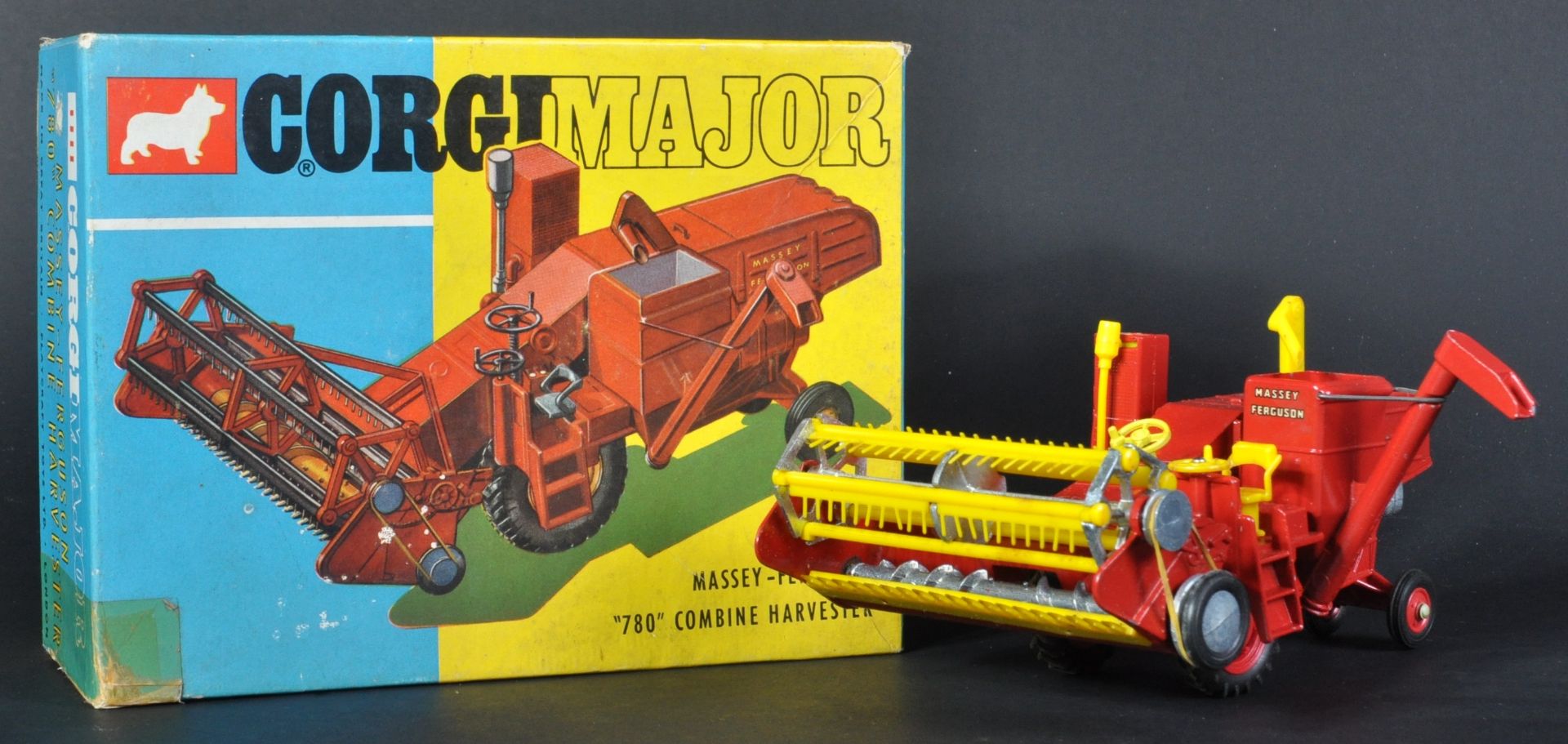 VINTAGE CORGI MAJOR TOYS BOXED DIECAST MASSEY FERGUSON