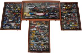 LARGE COLLECTION OF LLEDO DIECAST MODEL IN SHOWCASES