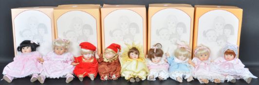 GROUP OF NINE PAULINE’S LIMITED EDITION DOLLS