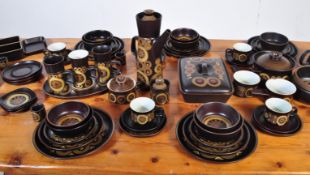 1960S DENBY ARABESQUE DINNER & TEA SERVICE