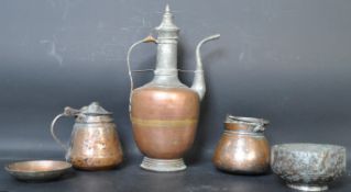 COLLECTION OF MIDDLE EASTERN BRONZE ITEMS