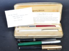 COLLECTION VINTAGE PENS - CONWAY STUART & SHEAFFERS