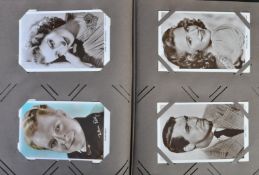 OVER FIFTY 1930S & 1940S ACTRESSES & ACTORS POSTCARDS