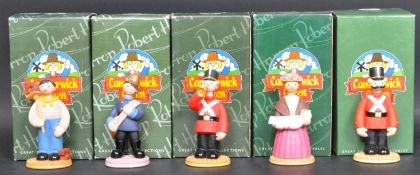 CAMBERWICK GREEN - ROBERT HARROP - 5 FIGURINES