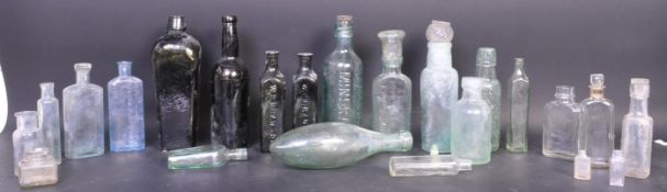 COLLECTION OF VINTAGE 20TH CENTURY APOTHECARY / CHEMISTS BOTTLES
