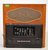 A VINTAGE 1940S MURPHY A92 OAK CASED STATION MASTER RADIO