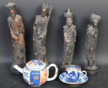 COLLECTION OF CHINESE ORIENTAL CERAMICS & FIGURES