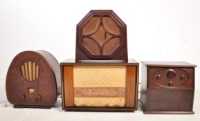 A COLLECTION OF ART DECO ERA - 1930S - VALVE RADIOS