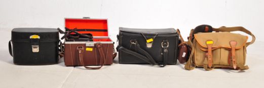 LARGE COLLECTION OF VINTAGE CAMERA BAGS