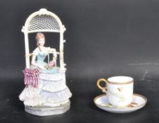 A ROYAL WORCESTER 'REBECCA' VICTORIAN SERIES FIGURINE