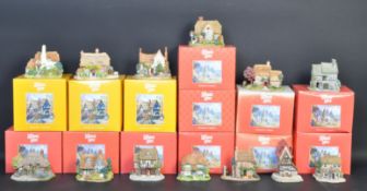 LARGE COLLECTION OF LILLIPUT LANE SCULPTURES