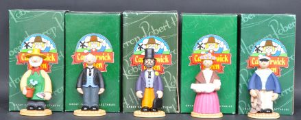 CAMBERWICK GREEN – ROBERT HARROP – X5 FIGURINES / STATUES