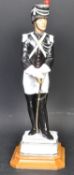 VINTAGE ROYAL WORCESTER PAPAL GENDARME FIGURE