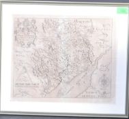 19TH CENTURY WELSH ILLUSTRATED MAP