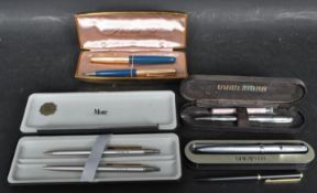 A COLLECTION OF MID 20TH CENTURY BALLPOINT BRANDED PENS