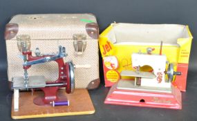 TWO VINTAGE RETRO TOY SEWING MACHINES - LITTLE BETTY