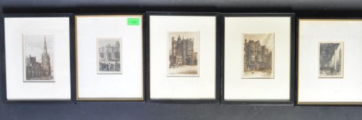 LOCAL BRISTOL INTEREST - CHARLES BIRD BRISTOL ETCHINGS