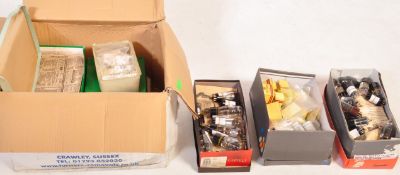 LARGE COLLECTION OF VINTAGE NOS & USED RADIO VALVES & BULBS