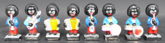 RETRO VINTAGE ROBERTSON'S JAM GOLLY BAND FIGURINES