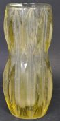 MID CENTURY SKLO UNION ROSICE GLASS VASE