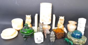 COLLECTION OF RETRO MID CENTURY CHINA & GLASS ITEMS