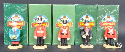 CAMBERWICK GREEN – ROBERT HARROP – X5 FIGURINES / STATUES