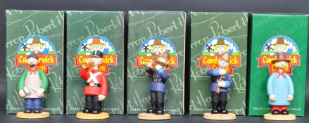 CAMBERWICK GREEN – ROBERT HARROP – X5 FIGURINES / STATUES